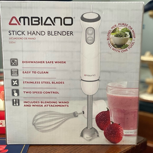 ALDI Ambiano Hand Blender Set – 180W, White, with Attachments - Picture 13 of 13